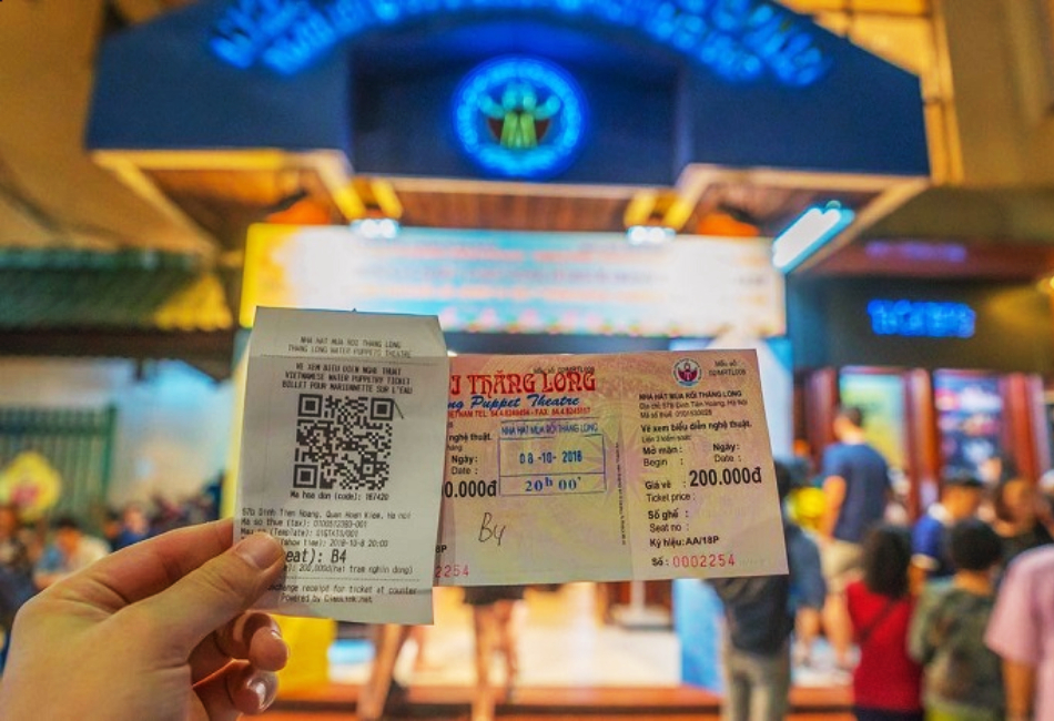 hanoi water puppet show ticket price 2025